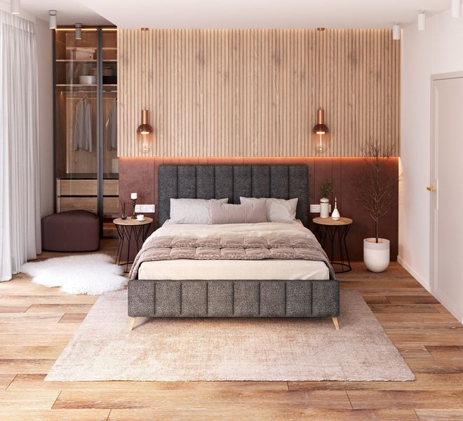 FDM Polsterbett Bettgestell Bettrahmen 120x200, 140x200, günstig online kaufen