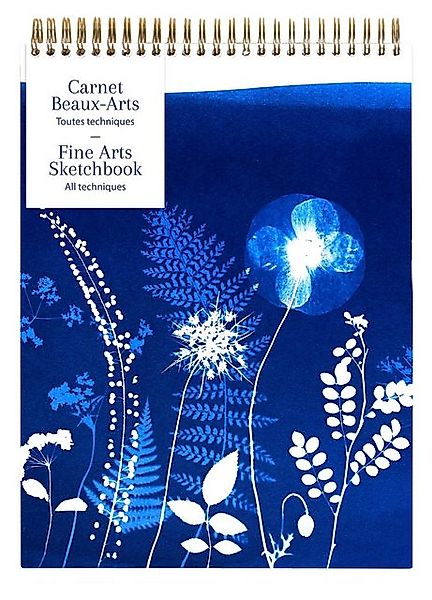 CLAIREFONTAINE Einsteck-Fotoalbum 3x Notizbuch Fine Arts A4 40 Blatt mit Mo günstig online kaufen