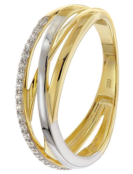 trendor Goldring Gold 333/8K Bicolor mit günstig online kaufen