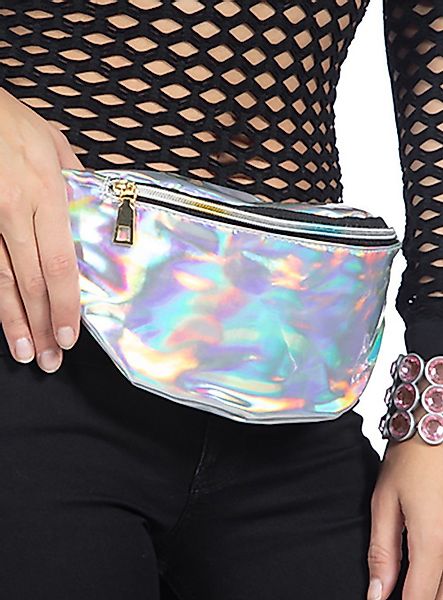 Metamorph Bauchtasche 80er Bauchtasche silber - günstig online kaufen