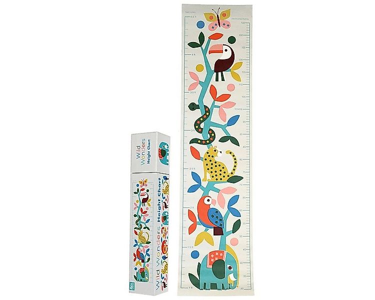 Rex London Messlatte Messlatte Kinder Wand Deko 30-135cm Wachstumslatte günstig online kaufen