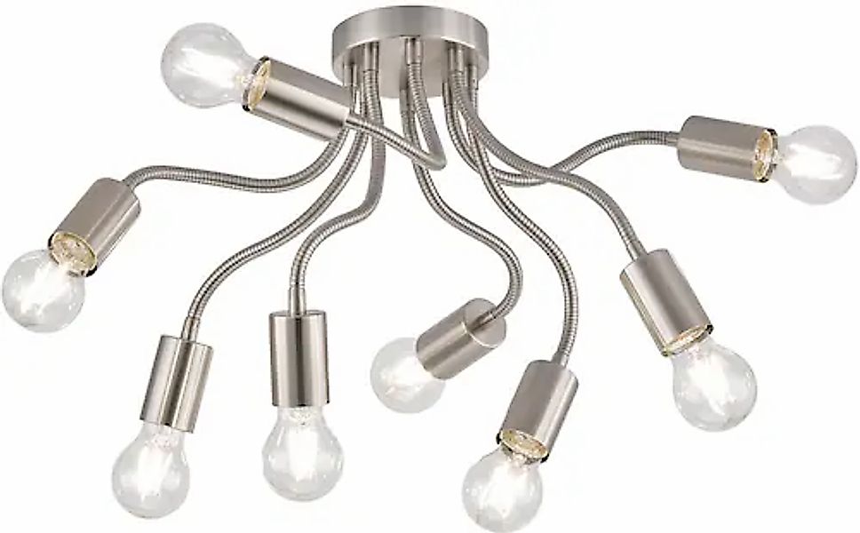 easy! BY FHL Deckenleuchte »Bree«, 8 flammig, Leuchtmittel E27   ohne Leuch günstig online kaufen