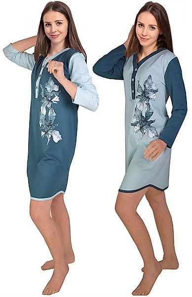 Consult-Tex Nachthemd Doppelpack Nachthemd (2er-Pack) bequem zu tragen günstig online kaufen