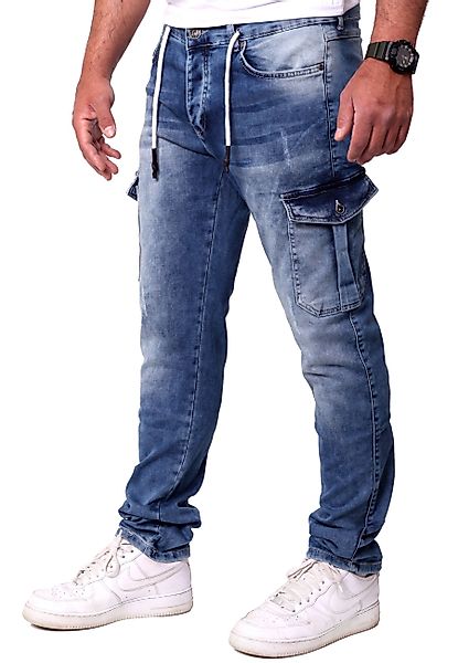Reslad Stretch-Jeans Reslad Cargohose Jeans Herren günstig online kaufen