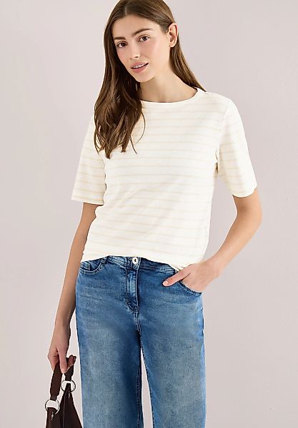 Cecil T-Shirt aus reiner Baumwolle günstig online kaufen