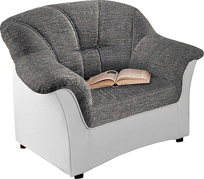 DOMO collection Sessel "Flores", wahlweise mit Federkern (nicht bei Microfa günstig online kaufen