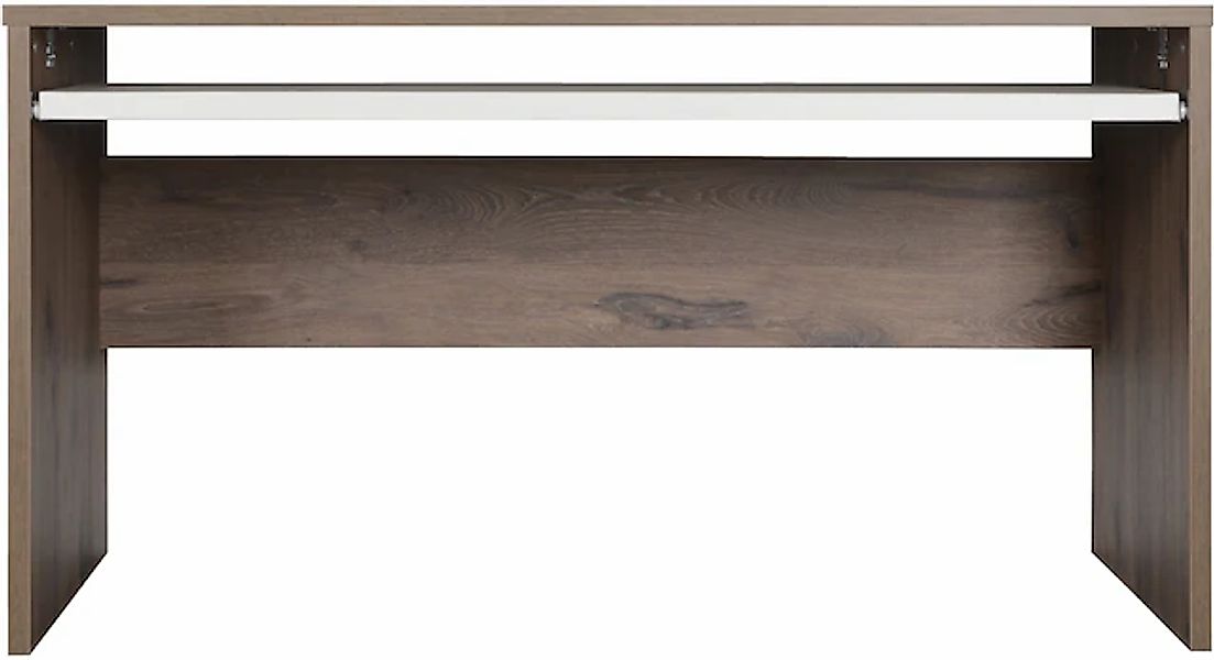 VOGL Möbelfabrik Schreibtisch "Barrie mit 2-farbigem Tastaturauszug", in 2 günstig online kaufen