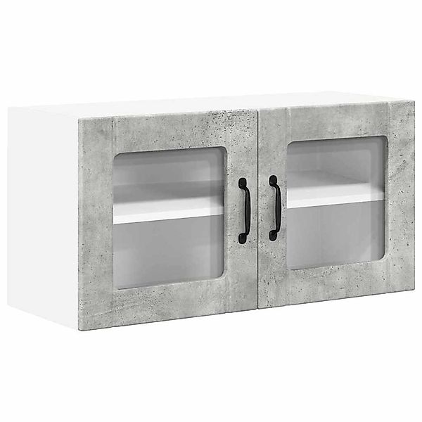 vidaXL Küchenschrank Beton Grau 80 x 31 x 40 cm Holzwerkstoff 884948 günstig online kaufen