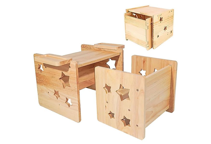 SURFOU Kindersitzgruppe Tisch und Stuhl Set Aktivitätstisch Spieltisch für günstig online kaufen