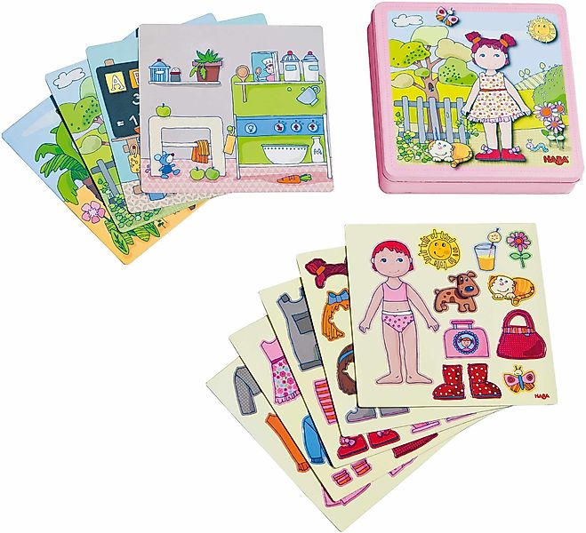 Haba Lernspielzeug Motorikspiel Magnetspiel Box Anziehpuppe günstig online kaufen