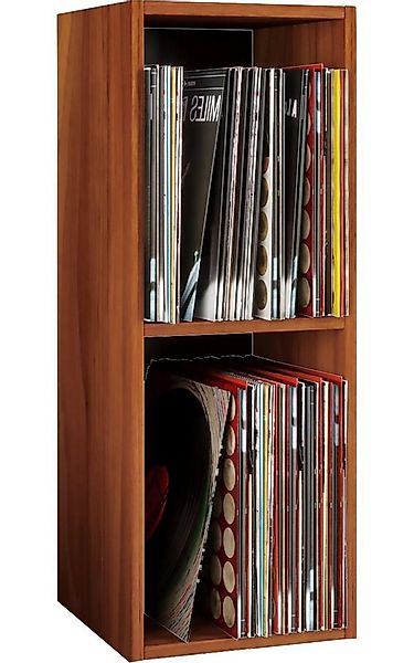 VCM Standregal Holz Schallplatten LP Stand Regal Platto 2fach günstig online kaufen