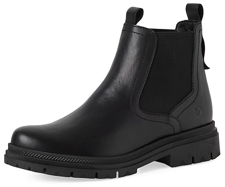 Tamaris 1-25407-45 003 Black Leather Stiefelette günstig online kaufen