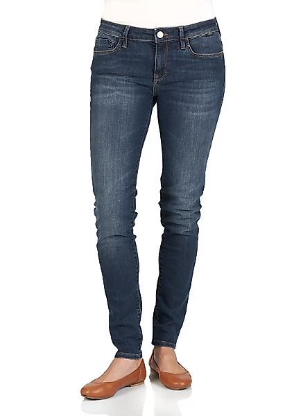 Mavi Damen Jeans Adriana - Super Skinny Fit - Blau - Dark Indigo Str günstig online kaufen