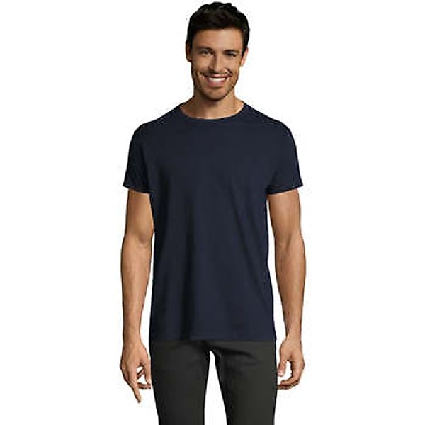 Sols  T-Shirt Camiseta IMPERIAL FIT color French Marino-100% algodón günstig online kaufen