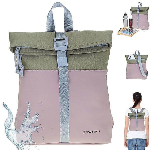NEW REBELS Freizeitrucksack Damen klein Rucksack Handtasche Tasche, Reise F günstig online kaufen