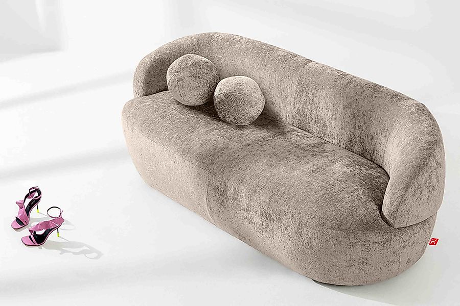 KONSIMO® 3-Sitzer NELUM Sofa, Modern, organische günstig online kaufen