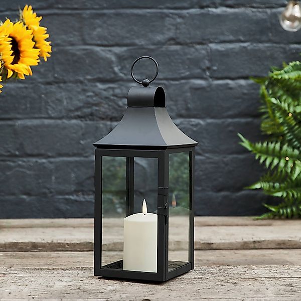 34cm Albury Gartenlaterne mit TruGlow® Outdoor Kerze mit Fernbedienung günstig online kaufen