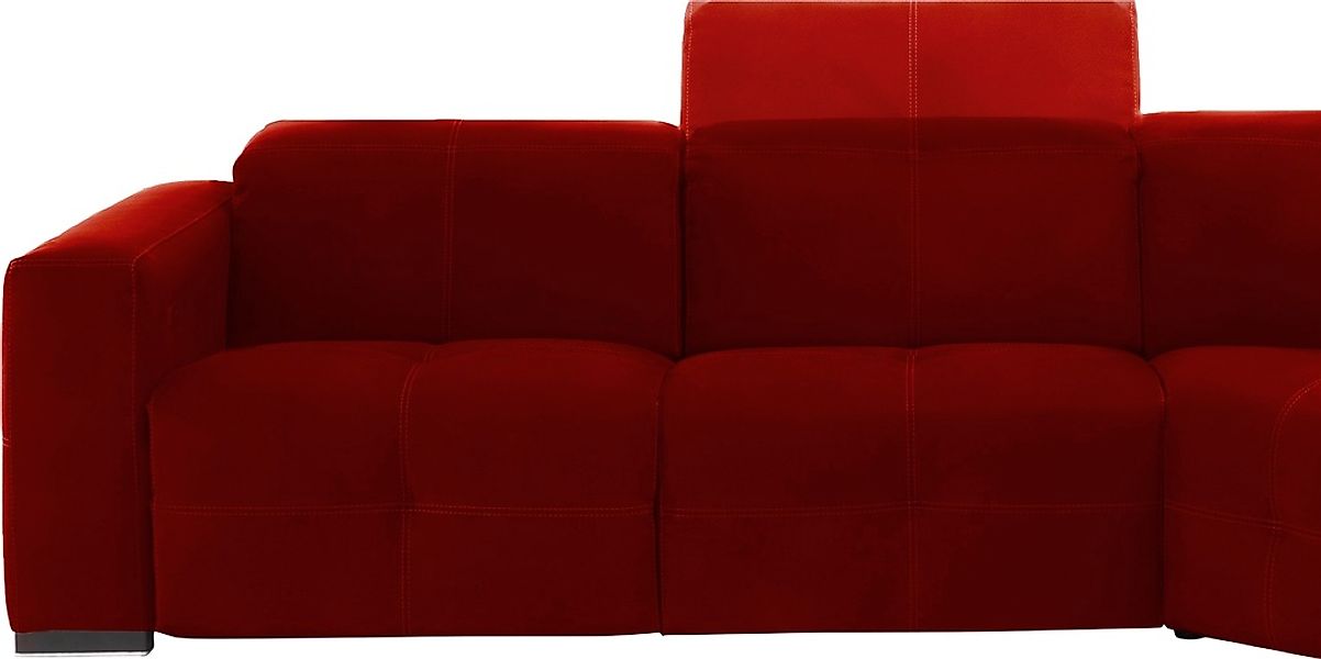 Egoitaliano Ecksofa »Sauvanne«, wahlweise mit elektrischer Relaxfunktion, K günstig online kaufen