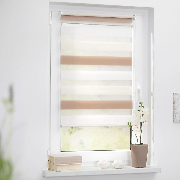 LICHTBLICK ORIGINAL Doppelrollo »Duo Rollo Klemmfix Bunt«, Lichtschutz, ohn günstig online kaufen