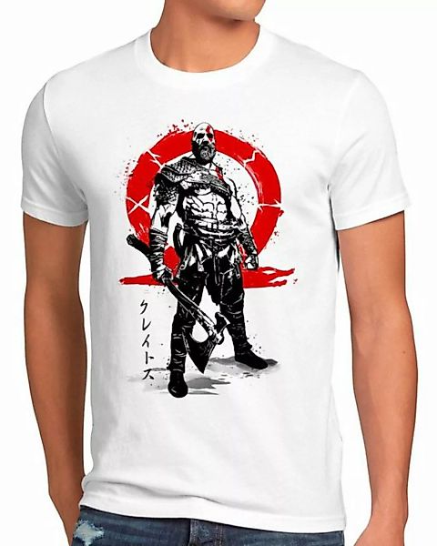 style3 Print-Shirt Herren T-Shirt Shadow God god of action adventure kratos günstig online kaufen