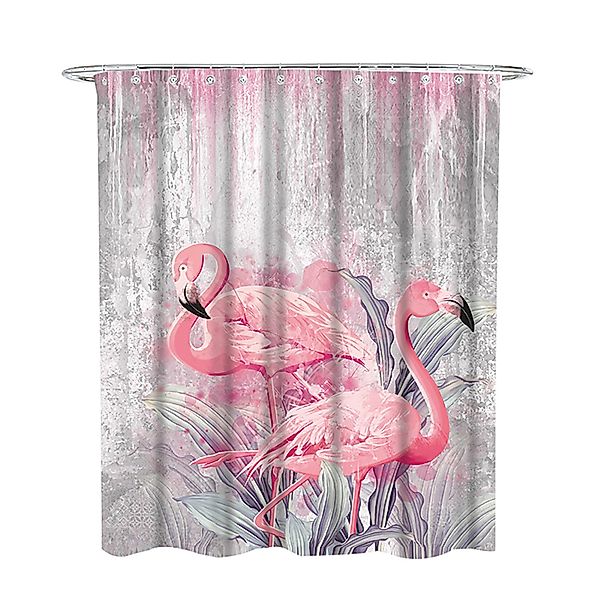 Sanilo Duschvorhang Flamingo 180 x 200 günstig online kaufen