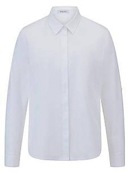 Long-Bluse Peter Hahn weiss günstig online kaufen