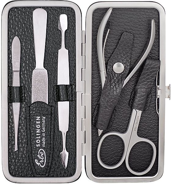 ERBE Maniküre-Etui ERBE Maniküre Set Bügel-Etui Serie "Piemont", schwarz, 5 günstig online kaufen