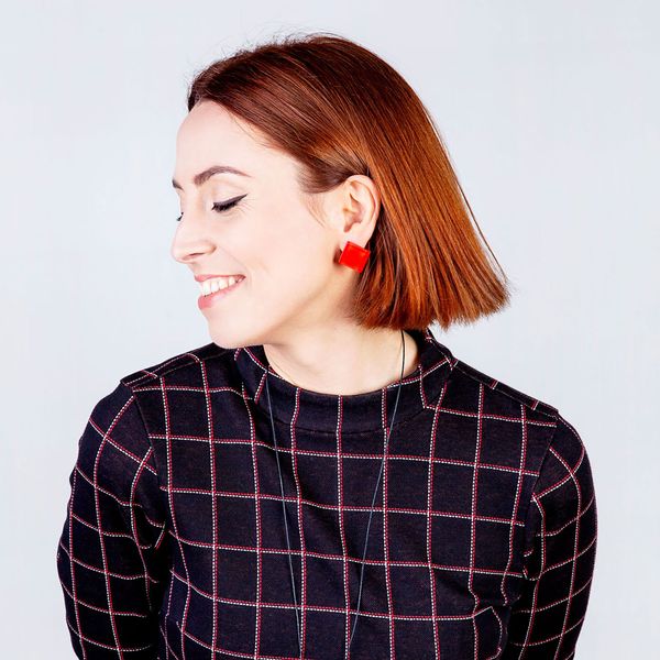 ALEXASCHA Paar Ohrstecker Quadratische Statement Ohrringe günstig online kaufen