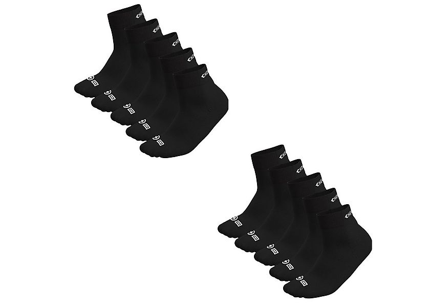 Chiemsee Freizeitsocken Every Day Branded Unisex Quarter (10-Paar) günstig online kaufen