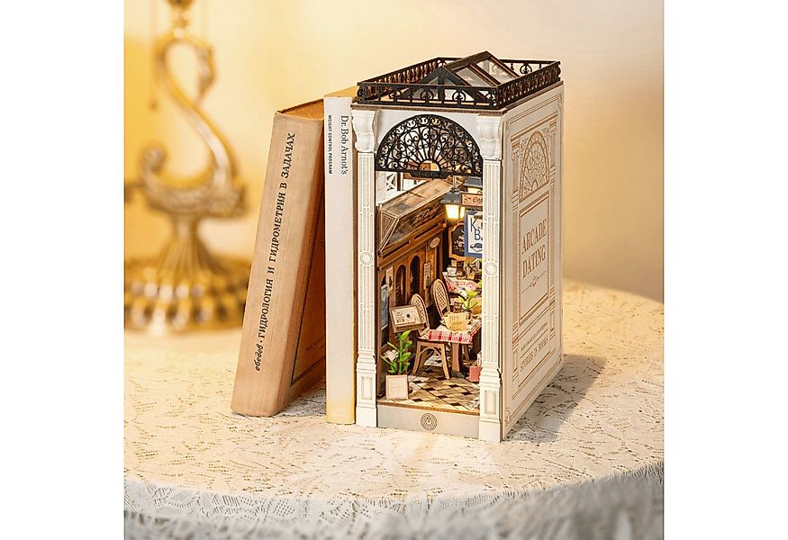 Robotime Buchstütze Robotime Arcade Dating Diorama günstig online kaufen