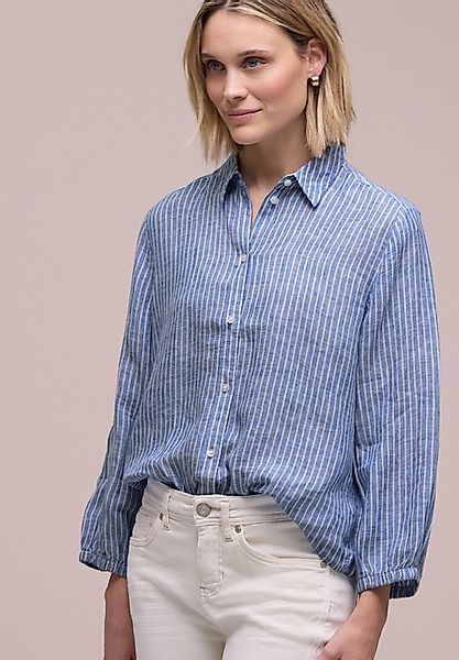STREET ONE Hemdbluse mit Streifen Muster günstig online kaufen