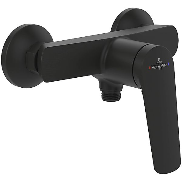 Villeroy & Boch Oasis Duscharmatur Einhebel-Mischbatterie mit Rückflussschu günstig online kaufen