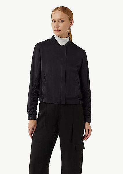 Comma Blusenblazer Blouson mit Raffungsdetails am Ärmel Raffung günstig online kaufen