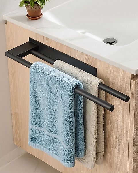 Ribelli Handtuchhalter Handtuchhalter Ohne Bohren für Badezimmer Küche, Dop günstig online kaufen