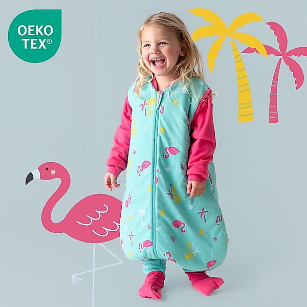 Schlummersack Kinderschlafsack Bio Schlafsack mit Füßen günstig online kaufen