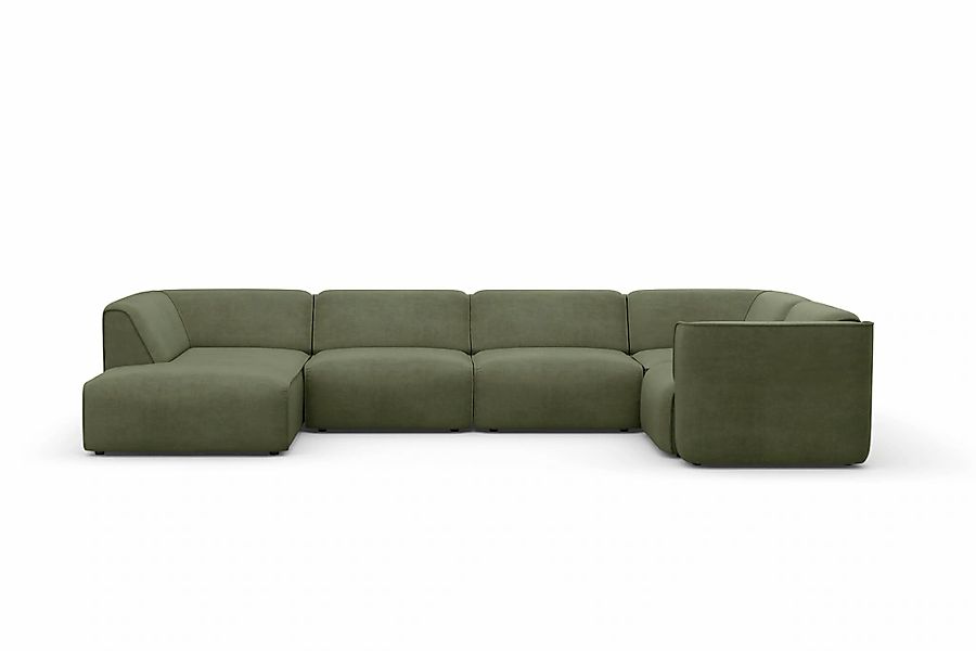 OTTO home Wohnlandschaft "Merid U-Form, jederzeit durch Module erweiterbar, günstig online kaufen