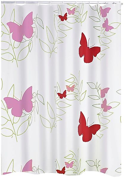 Ridder Duschvorhang Butterflies Breite 180 cm günstig online kaufen