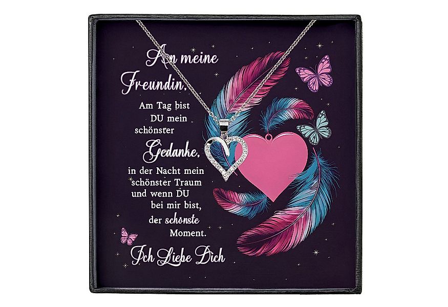 22Feels Schmuckset Freundin Ich Liebe Dich Geschenk Frauen Jahrestag Schmuc günstig online kaufen