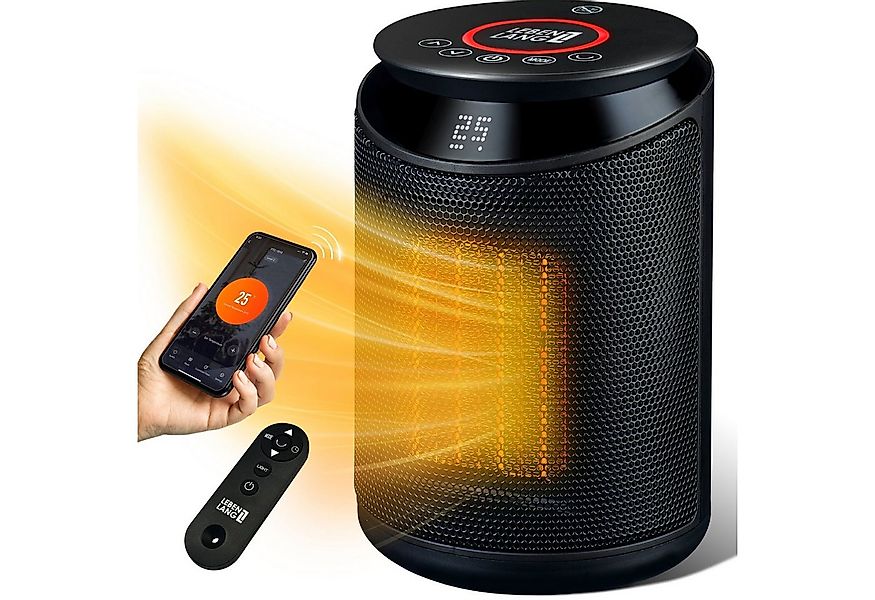 Lebenlang Keramikheizlüfter Keramik Heizlüfter energiesparend leise 2000W - günstig online kaufen