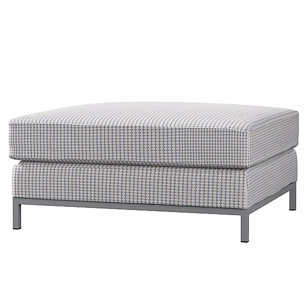 Bezug für Kramfors Hocker, beige-blau, Husse, Kramfors Hocker, Living II (1 günstig online kaufen