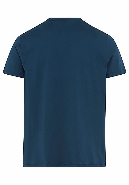 BOSS T-Shirt Rundhals, Jersey, kleines Logo, günstig online kaufen