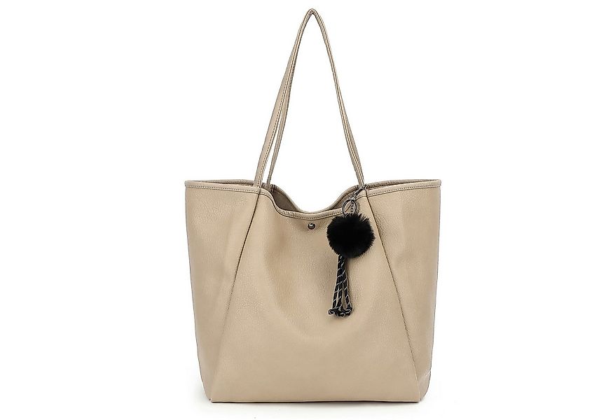 TAN.TOMI Schultertasche Damen Magnetverschluss Umhängetasche PU Leder Tote günstig online kaufen