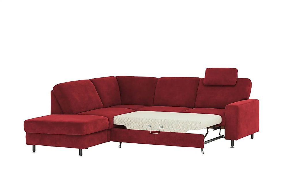 meinSofa Ecksofa  Jana ¦ rot ¦ Maße (cm): B: 237 H: 85 T: 235 Polstermöbel günstig online kaufen