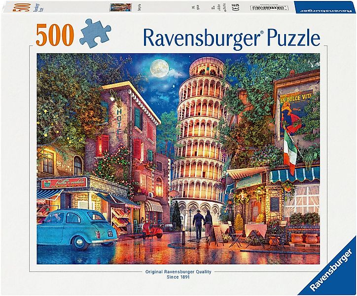 Ravensburger Puzzle Abends in Pisa, 500 günstig online kaufen