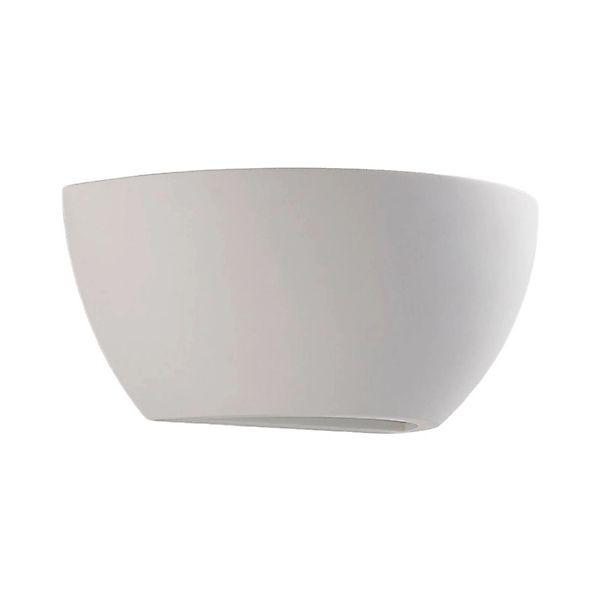 Lindby Wandleuchte Wandlampe Innen Jimmy 9621320 Modern in Weiß aus GipsTon günstig online kaufen
