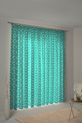 Adam Vorhang "Retro Floret" Kräuselband 1 Stk. tlg. aus 100% Bio-Baumwolle günstig online kaufen
