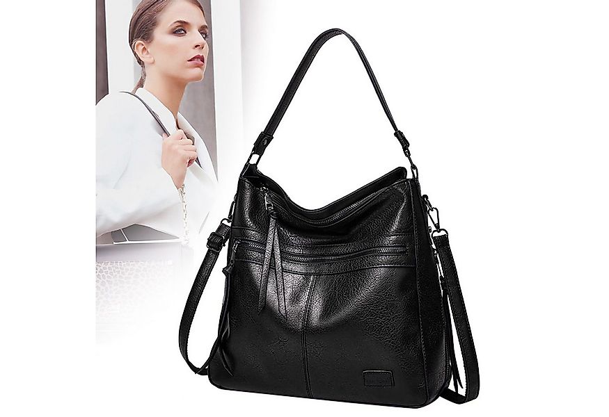 TAN.TOMI Schultertasche Damen Schultertasche Groß Shopper Handtasche, Synth günstig online kaufen