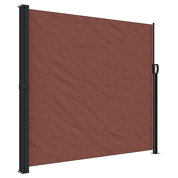furnicato Seitenmarkise Ausziehbar Braun 180x600 cm günstig online kaufen