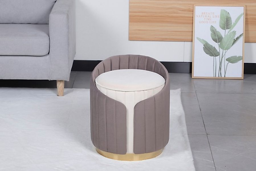 Kayoom Sitzhocker »Hocker Corin 145, Modernes Design, Komfortabel mit Rücke günstig online kaufen