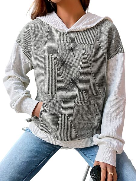PYLIKE Hoodie Damen Winterhoodie casual mit günstig online kaufen